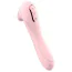 Симулятор орального секса для женщин с вибрацией Boss Series Rechargeable Sucking Massager, светло-розовый - Фото №4