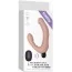 Безременевий страпон з вібрацією Rechargeable IJOY Strapless Strap-on 430103, тілесний - Фото №8