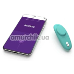 Кліторальний вібратор We-Vibe Moxie+ (ви вайб мокси плюс бірюзовий) - Фото №1