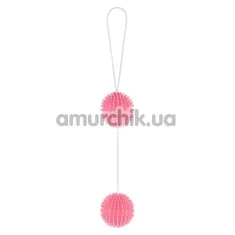 Вагінальні кульки Girly Giggle Balls, світло-рожеві - Фото №1