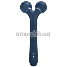 Ультразвуковой массажер для лица Geske Sonic Facial Roller 4 in 1, синий - Фото №1