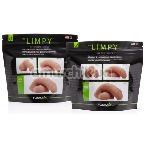 Фалоімітатор Fleshlight Mr. Limpy Small, рожевий