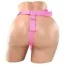 Страпон Climax Pink Ice Dong & Harness Set, рожевий - Фото №3