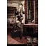 Чулки Jacquard Thigh High Black черные (модель B906) - Фото №1