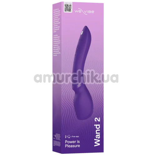 Универсальный массажер We-Vibe Wand 2, фиолетовый
