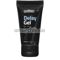 Гель-пролонгатор з ефектом охолодження CoolMann Delay Gel, 40 мл - Фото №1