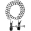 Зажимы для сосков Guilty Pleasure Flat Nipple Screw, серебряные - Фото №1