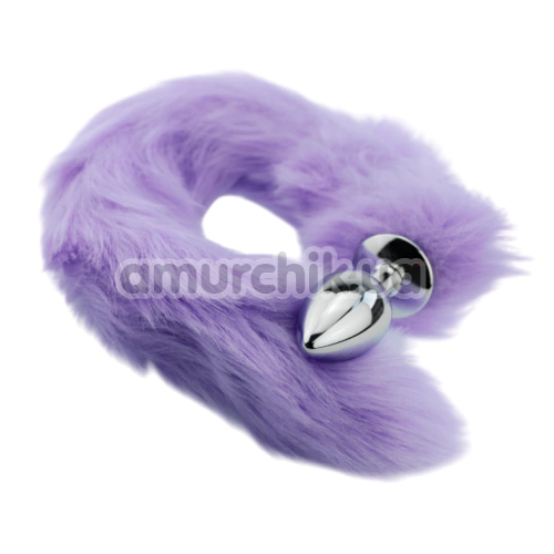 Бондажный набор Tail Butt Plug 4-1 Set, фиолетовый