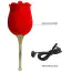 Кліторальний вібратор Pretty Love Rose Lover, червоний - Фото №8