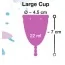 Менструальная чаша Menstrual Cup Libimed, большая - Фото №6