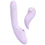 Вибратор с толчками, пульсацией и подогревом Svakom DuoGlow, фиолетовый - Фото №3