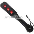 Шльопалка DS Fetish Paddle Stars, чорна - Фото №1
