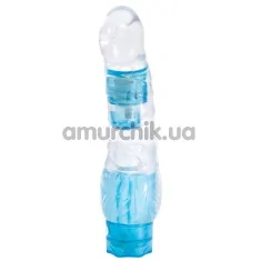 Вібратор Jelly Superior Armadillo, блакитний - Фото №1