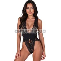 Боді Passion Free Your Senses Velmore, чорне - Фото №1