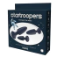 Набор из 3 анальных пробок с вибрацией Startroopers Mars, синий - Фото №11