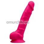 Фаллоимитатор Silexd Premium Silicone Dildo Model 1 Size 8, розовый - Фото №1