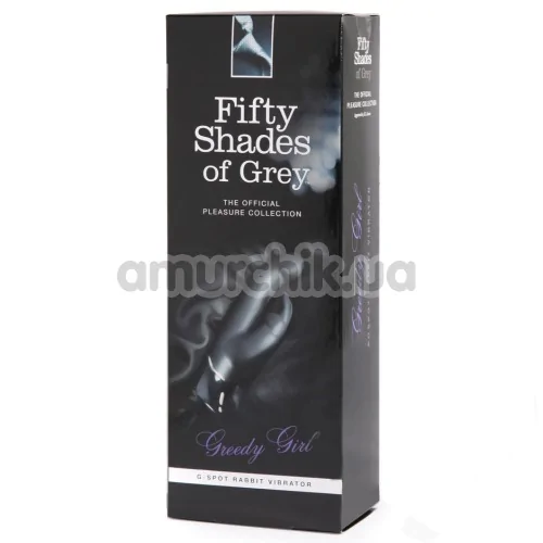 Вібратор Fifty Shades of Grey Greedy Girl, чорний