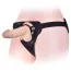 Трусики для страпона Lovetoy Orgazm Cozy Harness Series + 4 кільця, чорні - Фото №2