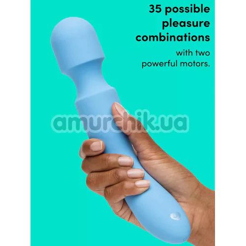 Универсальный вибромассажер Lovehoney Mon Ami Body Wand Massager, голубой