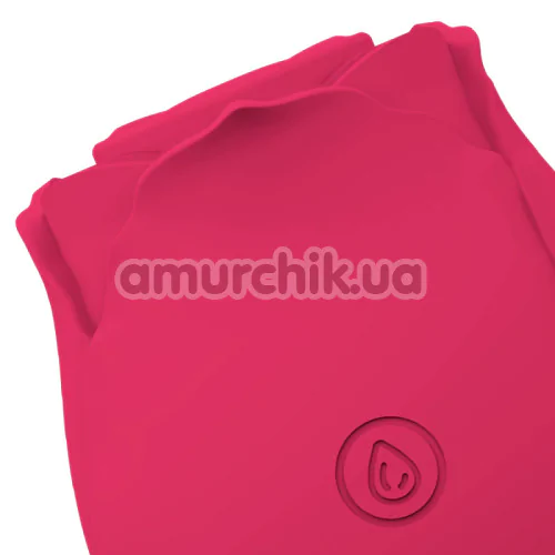 Симулятор орального секса для женщин Rose Air Wave, красный