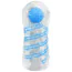 Мастурбатор Pretty Love Transparent Spiral Masturbator, голубой - Фото №1