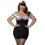 Костюм морячки JSY Sexy Lingerie P61118, чорний: сукня + головний убір + трусики-стрінги - Фото №1