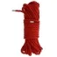 Мотузка Blaze Deluxe Bondage Rope 10м, червона - Фото №1