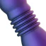 Анальная пробка с вибрацией и толчками Hueman Supernova Thrusting Anal Plug, фиолетовая - Фото №7