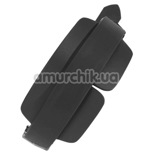 Маска Lockink Luxury Leather Blindfold Kit, черная