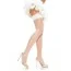 Панчохи Wedding Bell Sheerstocking W / Lace Top, білі