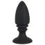 Анальна пробка Soft Touch Silicone Anal Plug, чорна - Фото №1