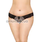 Трусики-стринги G-String 2435, черные - Фото №1