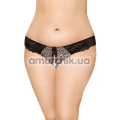 Трусики-стринги G-String 2435, черные - Фото №1