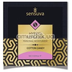 Лубрикант Sensuva Hybrid Formula Cotton Candy - сахарная вата, 6 мл - Фото №1