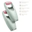 Роликовый массажер для лица Geske Rose Quartz Roller 5 in 1, зеленый - Фото №5
