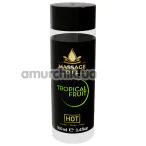 Масажна олія Massage Oil Tropical Fruit, 100 мл - Фото №1