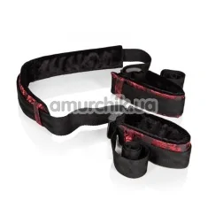 Фиксаторы для ног и шеи Scandal Love Sling, красные - Фото №1