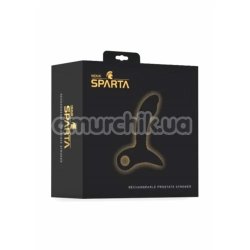 Вібростимулятор простати для чоловіків Nexus Sparta Rechargeable Prostate Stroker, чорний