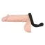 Эрекционное кольцо со стимулятором простаты Black Velvets Cock Ring, черное - Фото №5