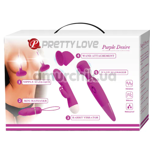 Набор Pretty Love Purple Desire, фиолетовый
