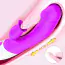 Вібратор з підігрівом FoxShow Silicone Heating Vibrator, фіолетовий - Фото №13