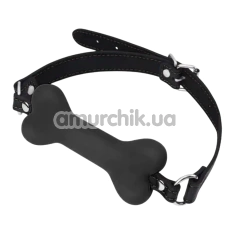 Кляп Roomfun Bone Gag, чорний - Фото №1