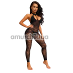 Комбінезон Star Night Stripes Bodystocking, чорний - Фото №1