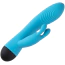 Вибратор Virgite Vibes Dual G-Spot Vibrator V6, голубой - Фото №3