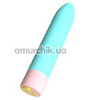 Клиторальный вибратор Party Color Toys Baly, бирюзовый - Фото №1