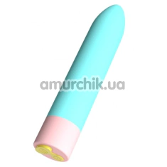 Клиторальный вибратор Party Color Toys Baly, бирюзовый - Фото №1