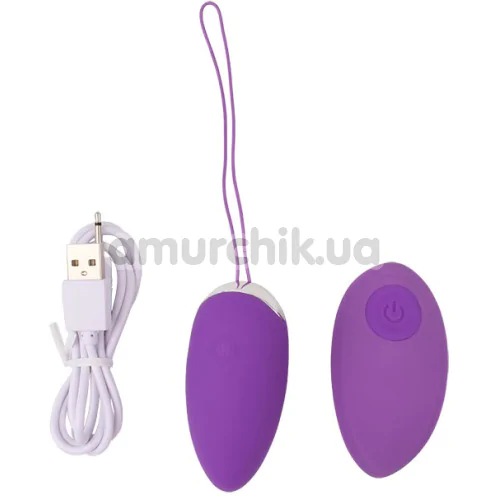 Віброяйце M-Mello Pleasure Kiss Vibrating Bullet, фіолетове