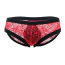 Трусы мужские Star Night Sexy Floral Lace Panty, красные - Фото №4