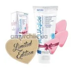 Набор Aquaglide Limited Edition, лубрикант 200 мл + тампоны 3 шт - Фото №1