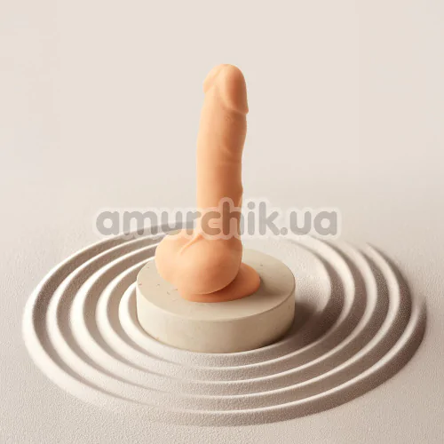 Вибратор с ротацией Strap-On-Me Rotating & Vibrating Realistic Dildo L, телесный